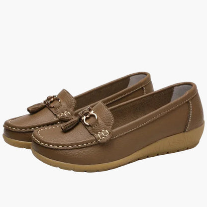 Damen Mokassins Slipper – Bequeme und stilvolle Freizeitschuhe mit Tasseln