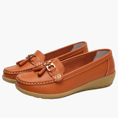Damen Mokassins Slipper – Bequeme und stilvolle Freizeitschuhe mit Tasseln
