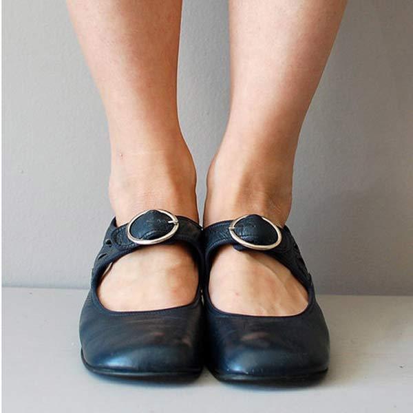 Damen Mary Jane Pumps mit niedrigem Absatz – Elegante und bequeme Schuhe für Alltag & Büro