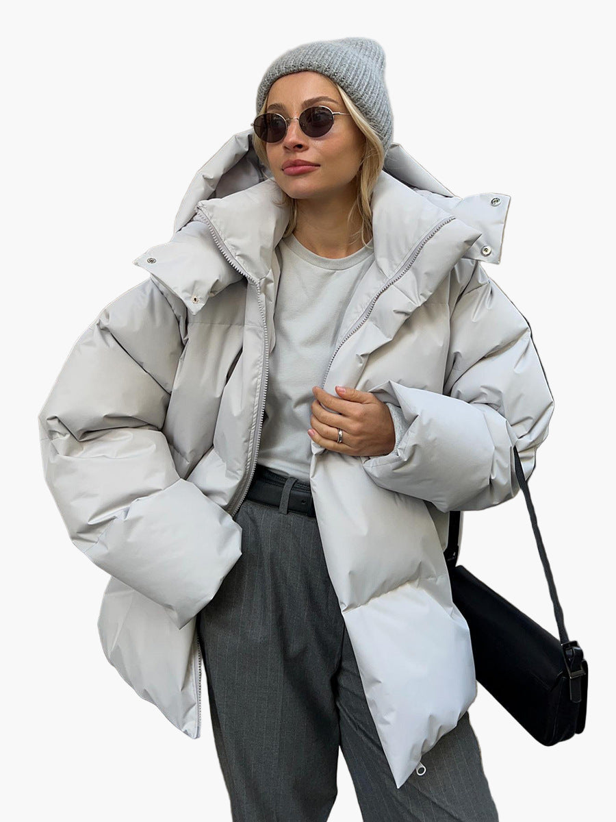 Giacca imbottita da donna per l'inverno – Piumino alla moda per giornate fredde e stile urbano