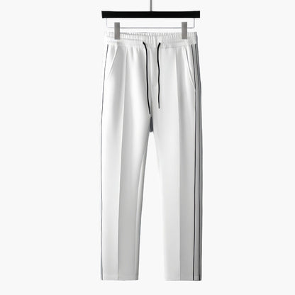 Herr Träningsdräkt Modern sportig – Fritids- & fitnessset med ränder