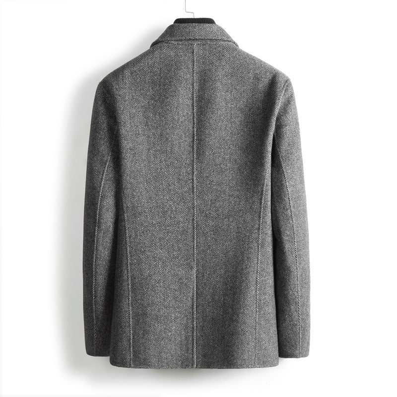 Blazer voor heren met knopen en zakken