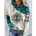 Hoodie voor dames met koord en kangoeroezak