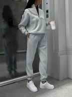Oversized tweedelige set voor dames