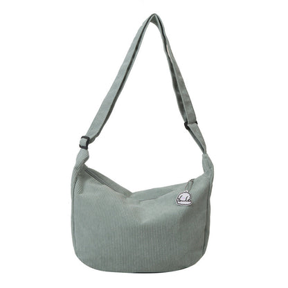 Jenny – Kunstzakte een-schouder messenger bag voor dames in casual stijl