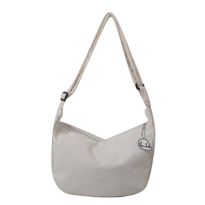 Jenny – Kunstzakte een-schouder messenger bag voor dames in casual stijl