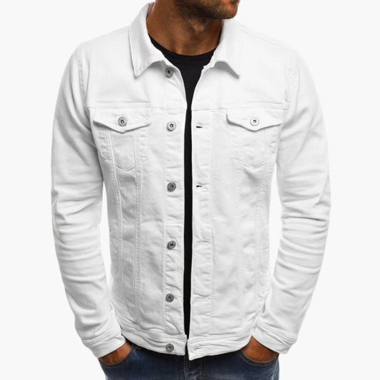 Chaqueta de transición slim fit para hombre – Estilo moderno casual para ocio y día a día