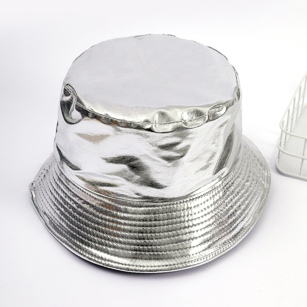 Regen-bucket hat voor dames met brede rand en waterdichte coating