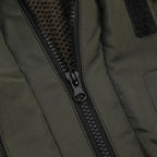 Waterdichte en winddichte outdoorparka voor heren met afneembare capuchon