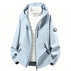 Softshell-outdoorjas voor dames met uitneembare binnenjas