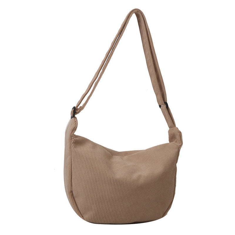 Jenny – Kunstzakte een-schouder messenger bag voor dames in casual stijl