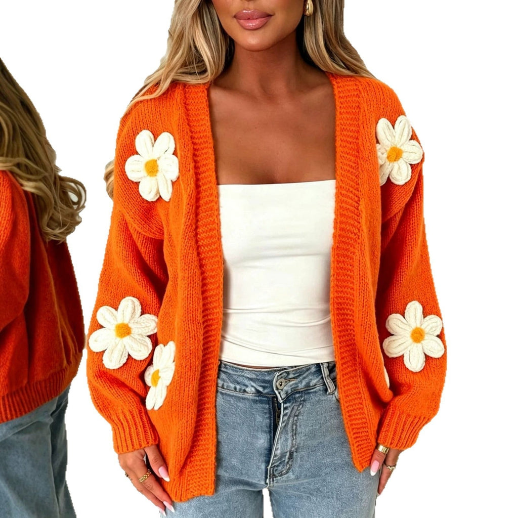 Laura | Oversized vest voor dames met lange mouwen