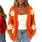 Laura | Oversized vest voor dames met lange mouwen