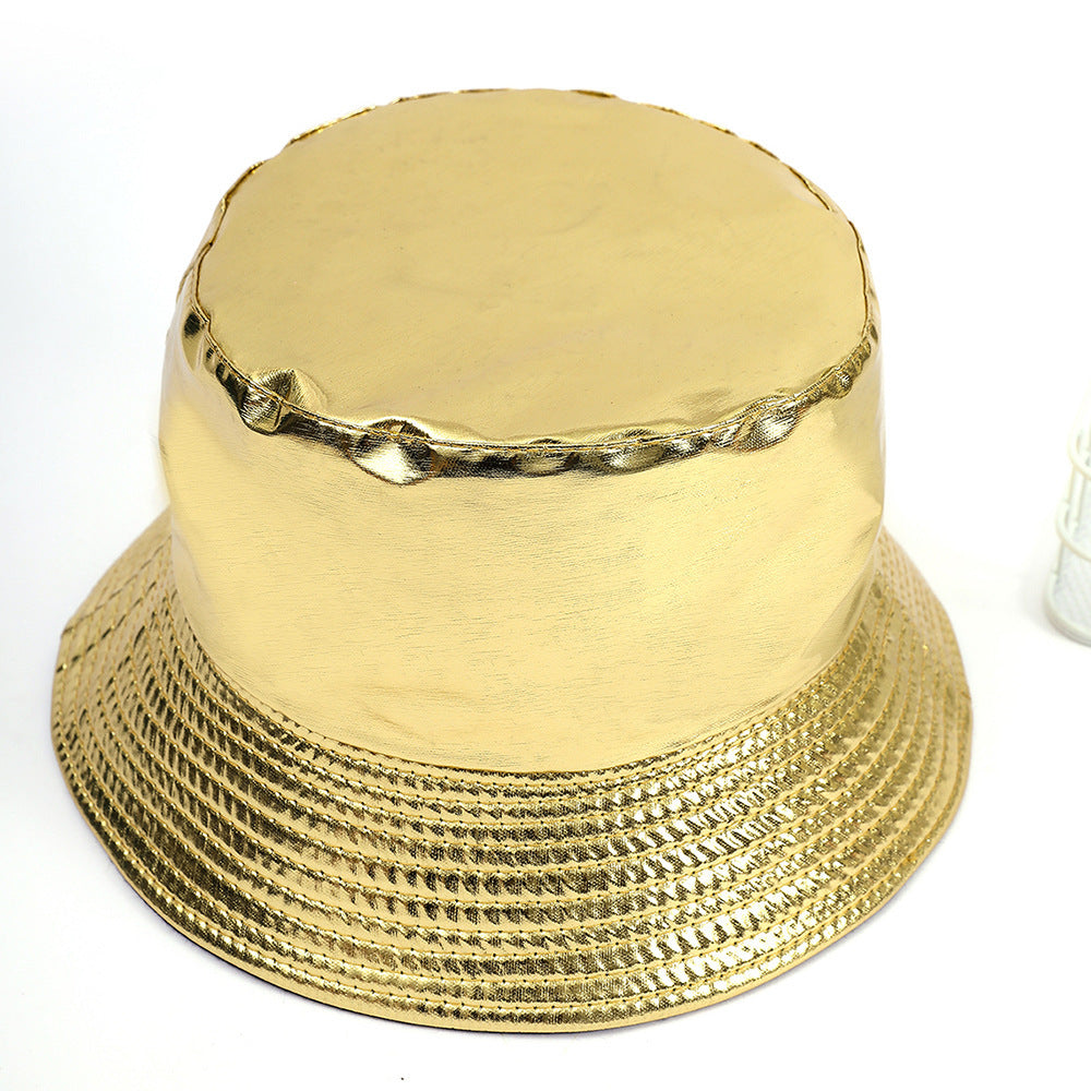 Regen-bucket hat voor dames met brede rand en waterdichte coating