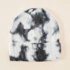 Beanie voor dames met batikprint
