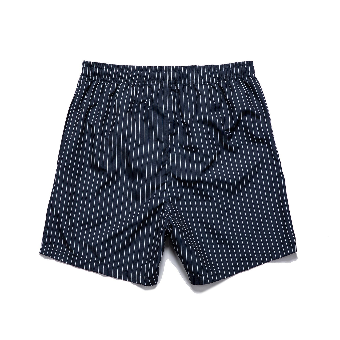 Pantalones cortos de baño y ocio para hombre con patrón de rayas – Cómodos shorts de playa para uso diario y vacaciones