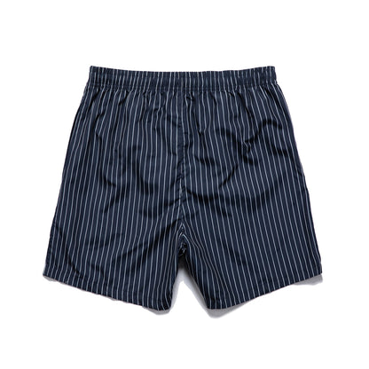 Pantalones cortos de baño y ocio para hombre con patrón de rayas – Cómodos shorts de playa para uso diario y vacaciones