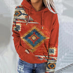 Hoodie voor dames met koord en kangoeroezak