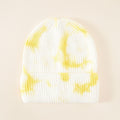 Beanie voor dames met batikprint