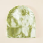Beanie voor dames met batikprint