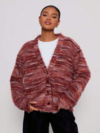 Oversized trui voor dames met lange mouwen