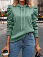 Hoodie voor dames met koord