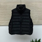 Lichte gewatteerde bodywarmer voor dames met tweewegrits