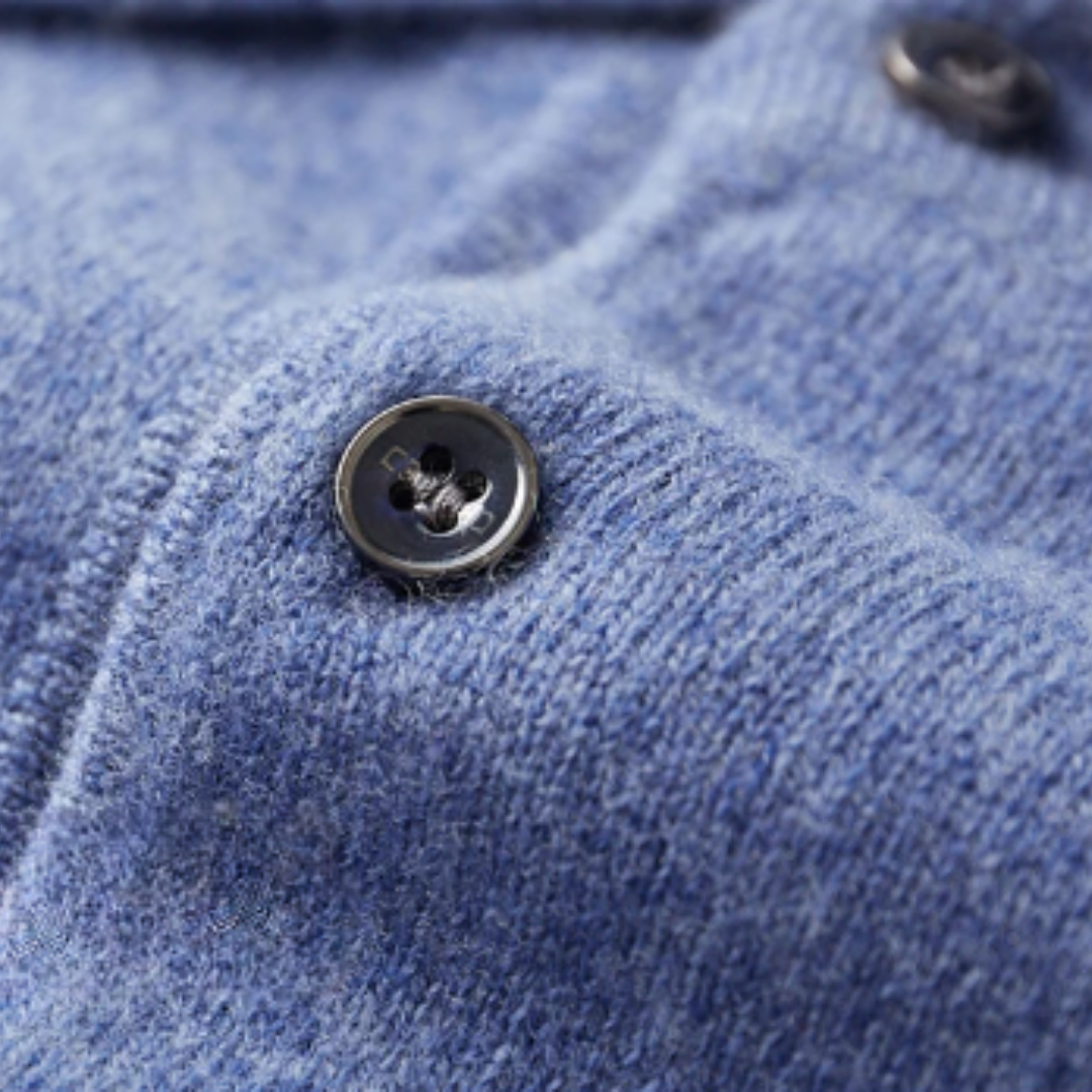 Męski premium polo sweter – Klasyczny styl do pracy i na co dzień