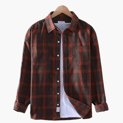 Camicia casual a quadri da uomo – Stile classico per tutti i giorni e ufficio
