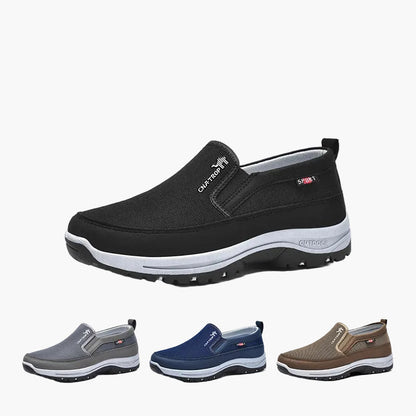 Herren Ortho Slip-On-Schuhe – Bequeme orthopädische Freizeitschuhe für Alltag und Spaziergänge