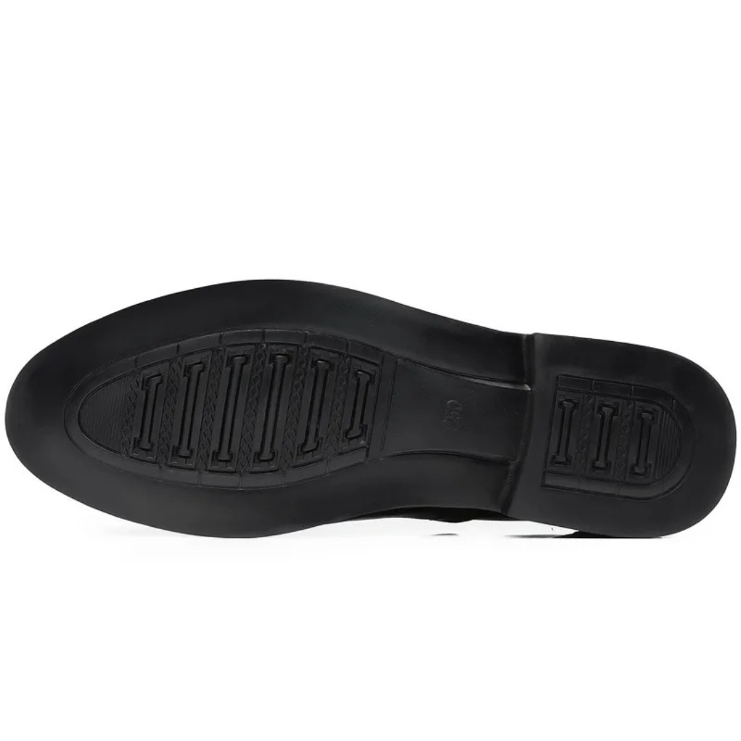 Zapatos Oxford de negocios para hombre – Elegante estilo brogue para ocasiones formales