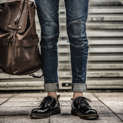 Zapatos de cordones para hombre clásicos para ocio y negocios – Cómodos todoterreno