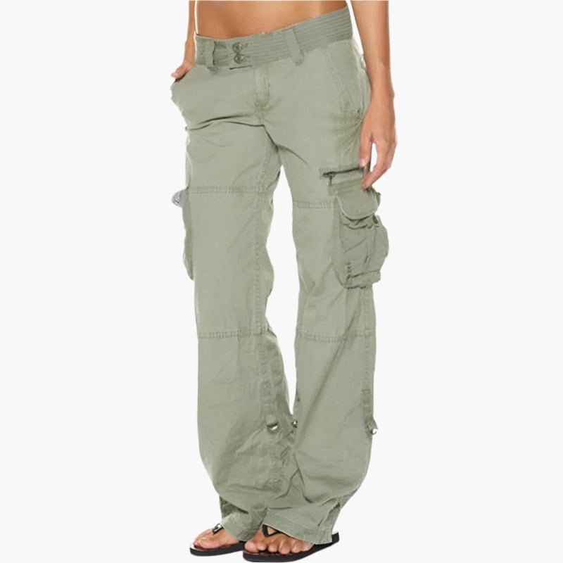 Pantaloni Cargo da Donna – Stile Utility alla Moda per Quotidiano e Tempo Libero