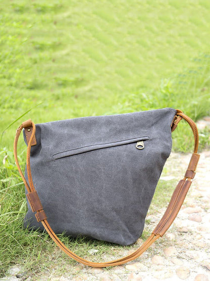 Unisex Fritids Skulderveske for hverdag og reise – Moteriktig crossbody skulderveske