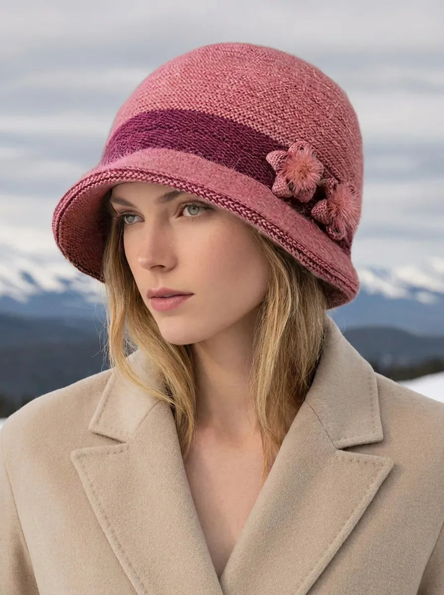 Gebreide wintermuts voor dames