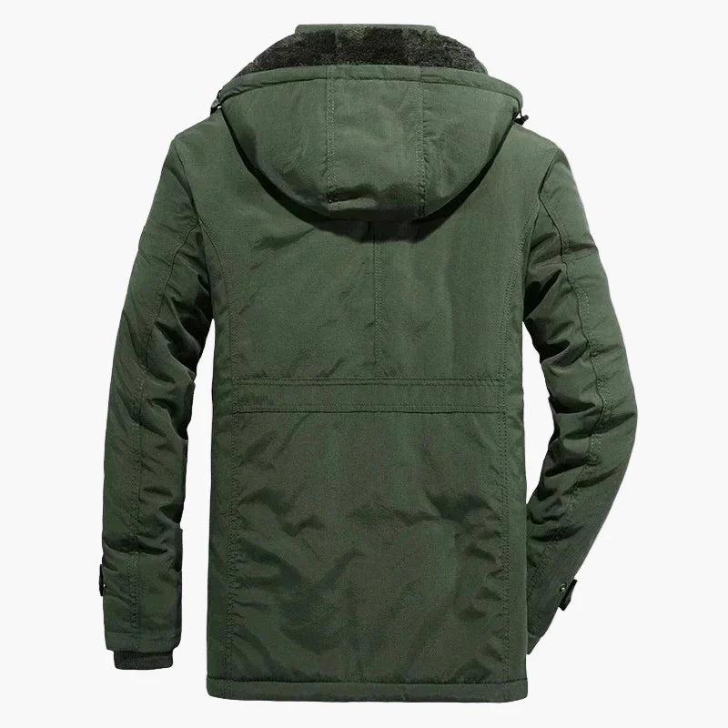 Heren outdoor winterjas met capuchon – Lekkere parka voor koude dagen, winddicht en warm