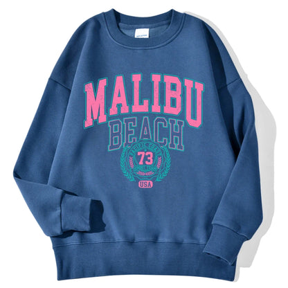Felpa unisex a maniche lunghe con scollo rotondo e stampa