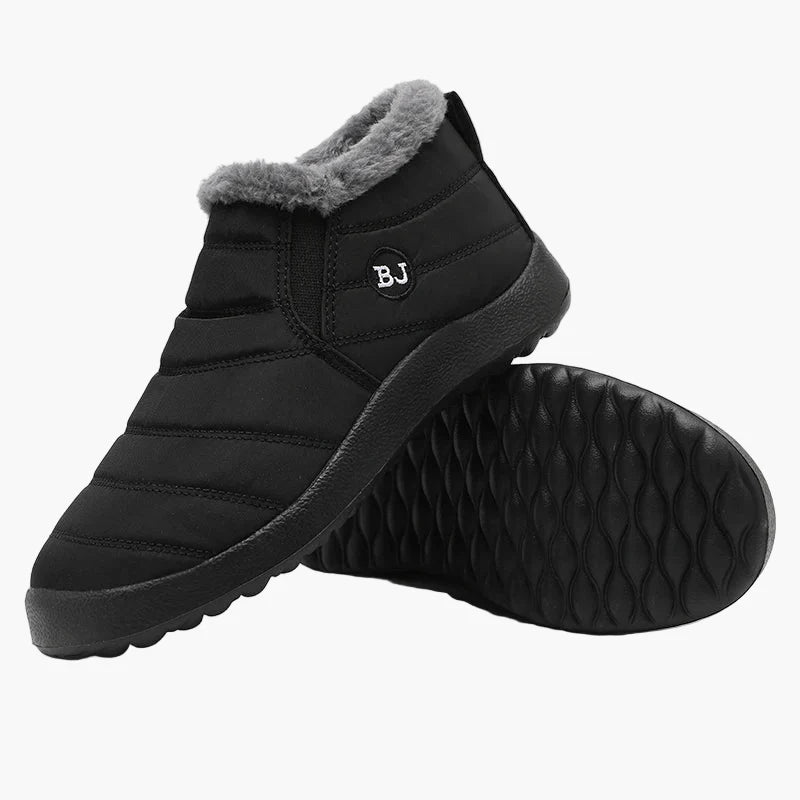 Dames winter enkellaarsjes comfort warm gevoerd outdoor instapschoenen