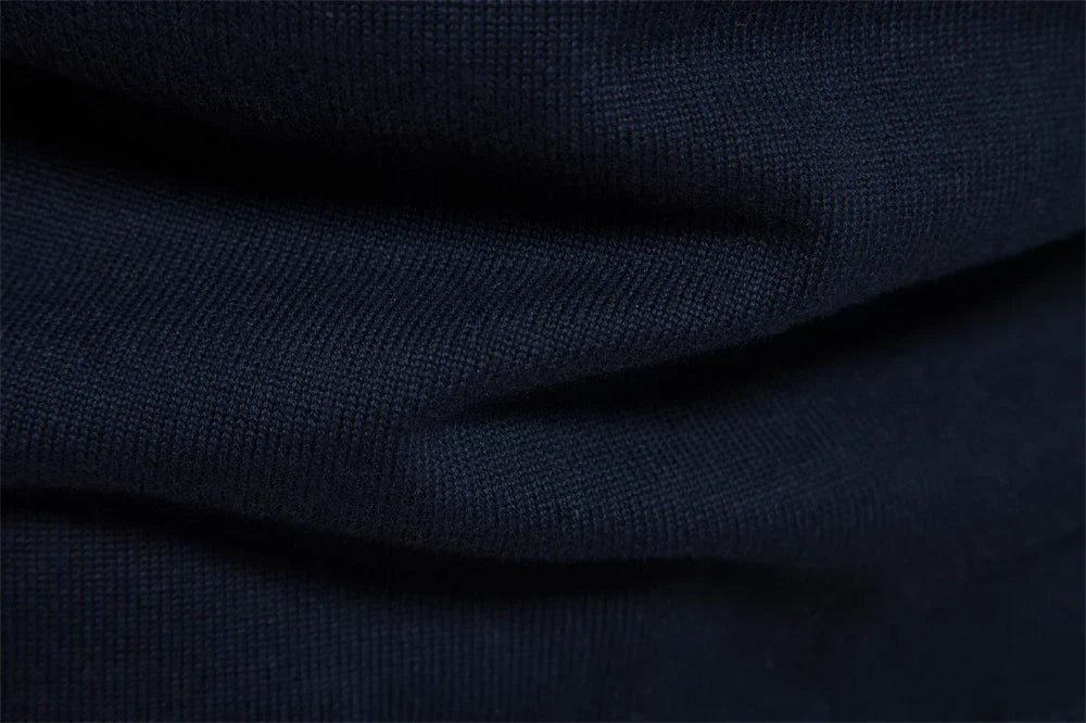 Maglione Uomo in Maglia con Cerniera – Look a Righe Moderno per Quotidiano e Tempo Libero
