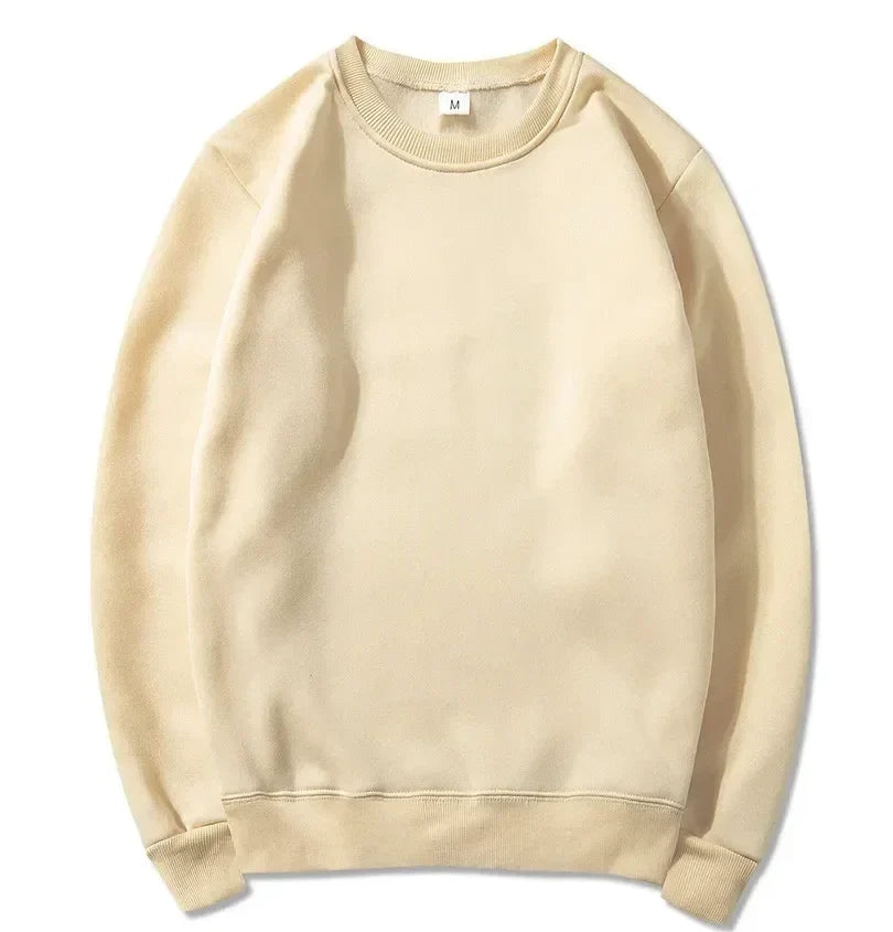 Unisex Basic Sweatshirt Rundhalsausschnitt Langarm