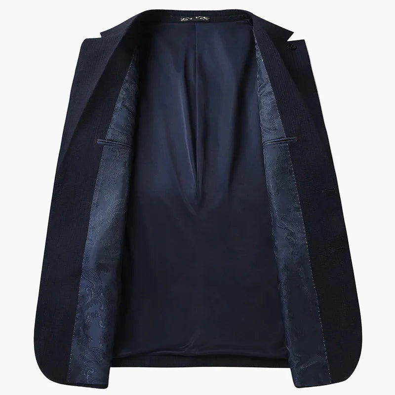 Veste de costume business homme – Blazer classique pour le bureau et les occasions festives