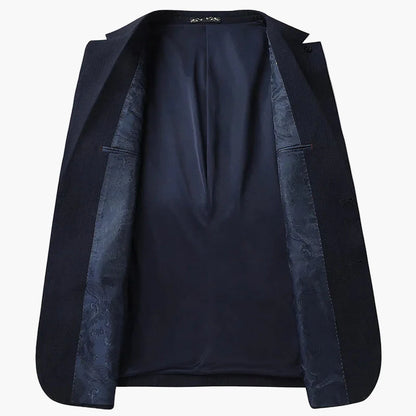 Veste de costume business homme – Blazer classique pour le bureau et les occasions festives