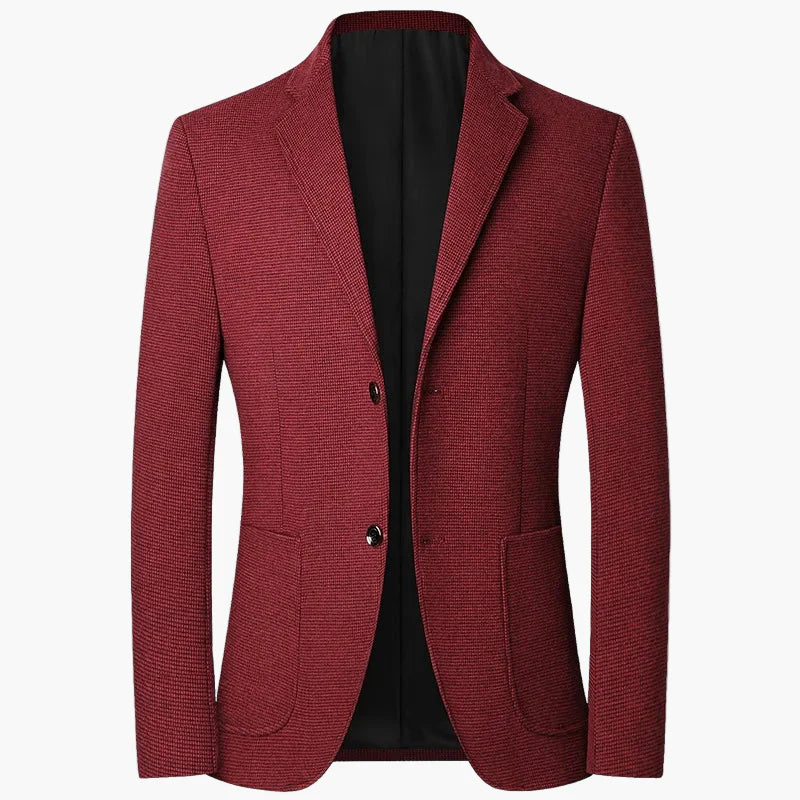 Heren Blazer Modern Business Colbert – Klassieke Stijl voor Kantoor en Vrije Tijd