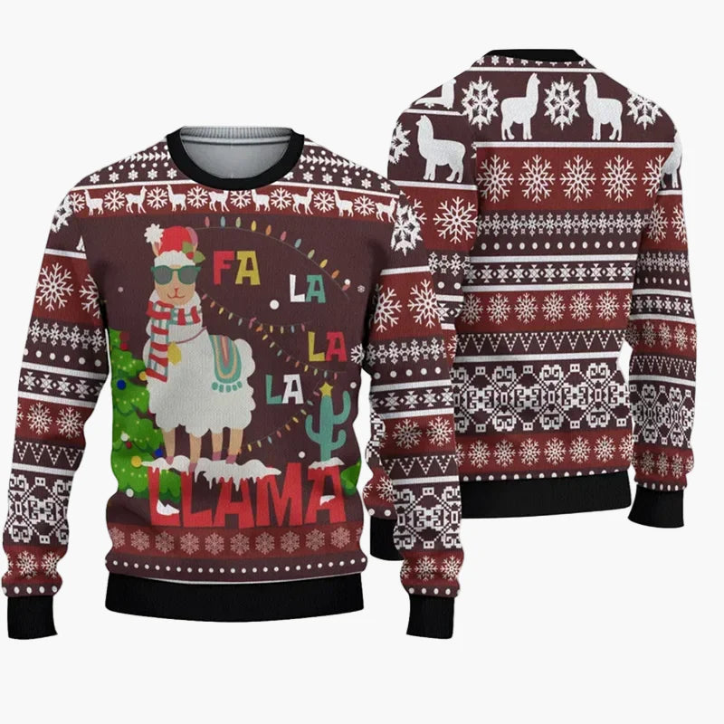 Herrarnas jultröja Christmas Bros Fula jultröja fest