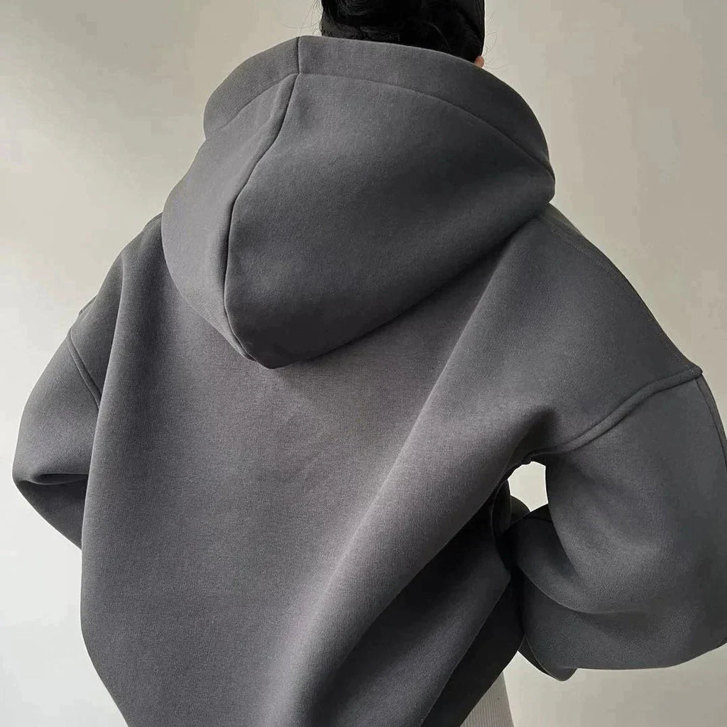 Hoodie voor dames met lange mouwen