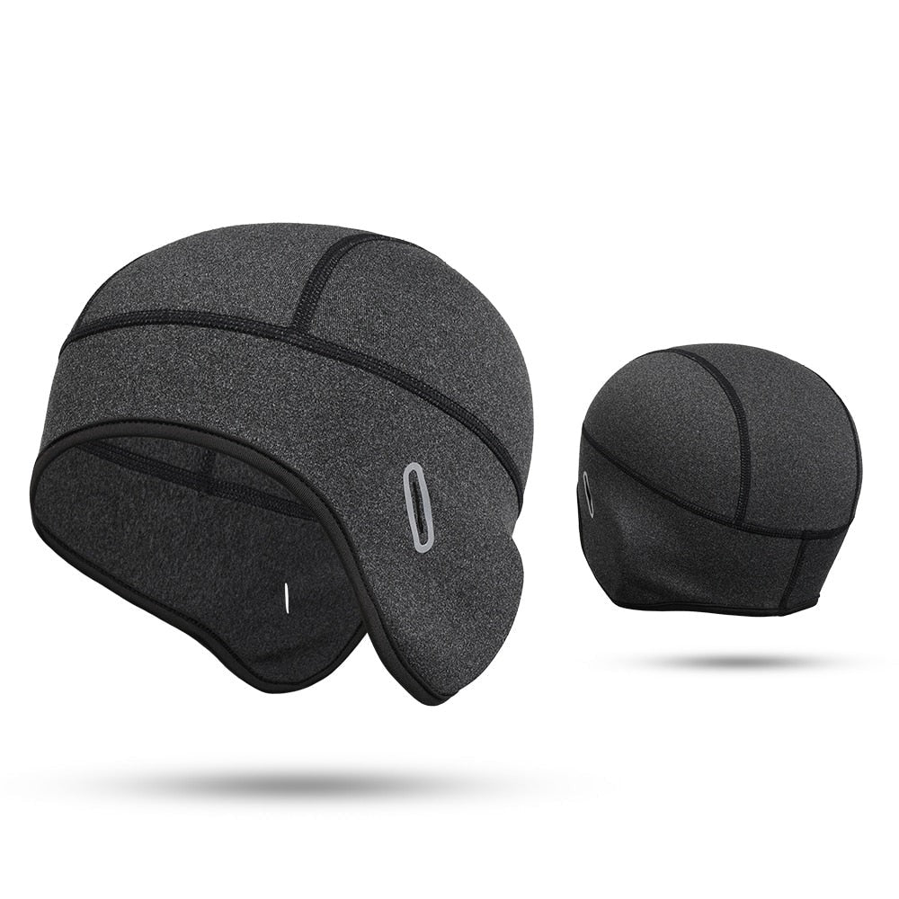 Wintermuts voor onder de helm van elastische stof