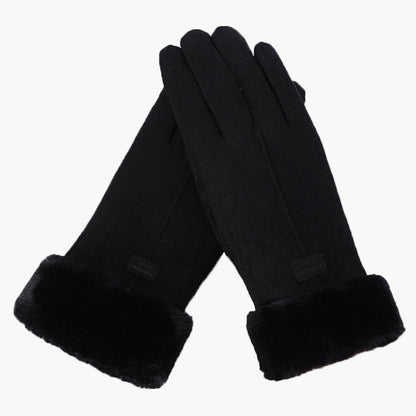 Dames winterhandschoenen met fleece voering – Touchscreen & waterdicht – Stijlvolle thermohandschoenen voor koude dagen