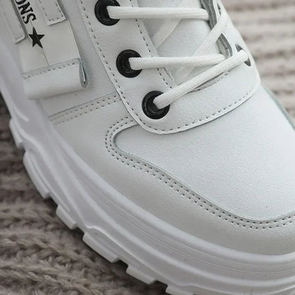 Damskie zimowe sneakersy – Modne buty za kostkę z ociepleniem na co dzień i na zewnątrz