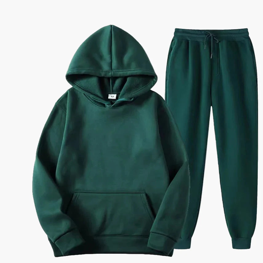 Damen Freizeit Kapuzenpullover und Jogginghose Set – Bequemer Hoodie Trainingsanzug für Alltag und Sport