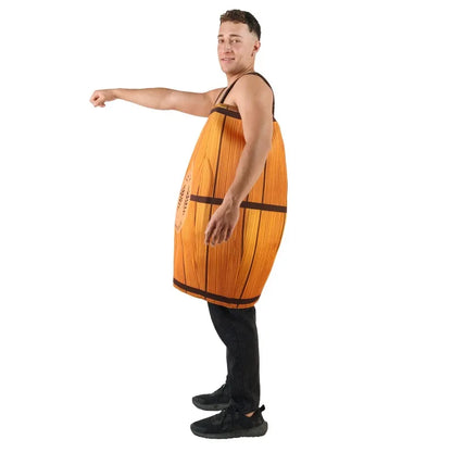 Costume de fête, carnaval, déguisement, bouteille, fût de bière, adultes, unisexe